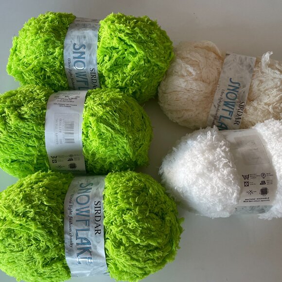 Sirdar snowflake yarn chenille/blanket style 18+ skeins - Picture 2 of 7